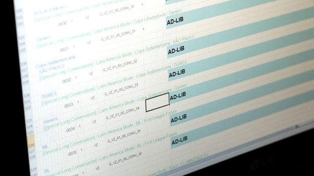 Datenblatt mit Regie-Anweisungen (Foto: Daniel Pook/Golem.de)